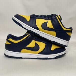 Nike Dunk Low Retro “Michigan/Yellow Midnight Navy”